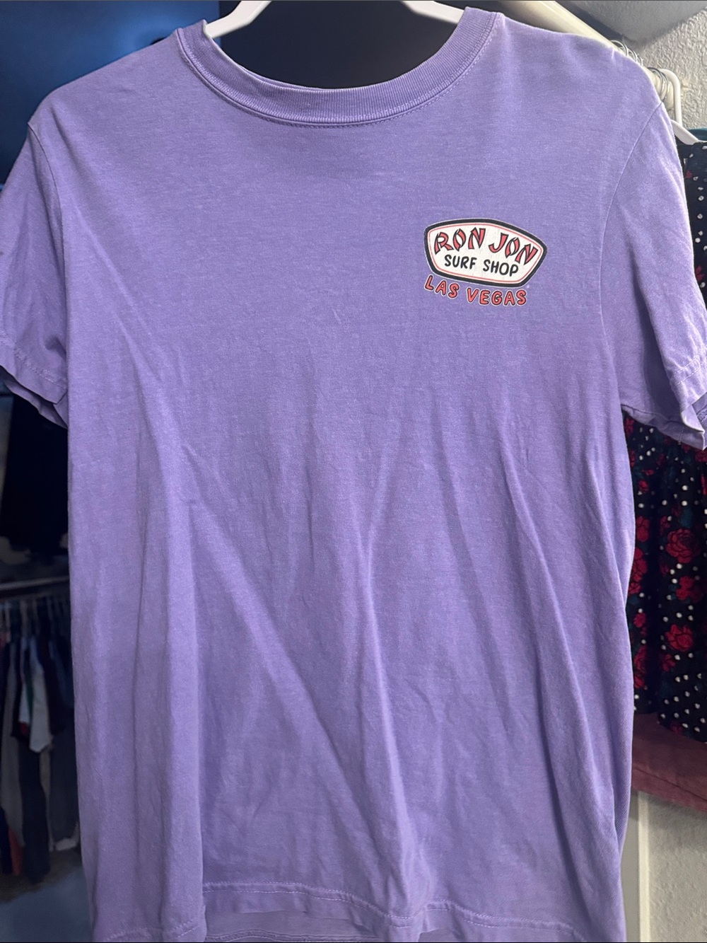 Comfort Colors Lavender Crew Neck Tee